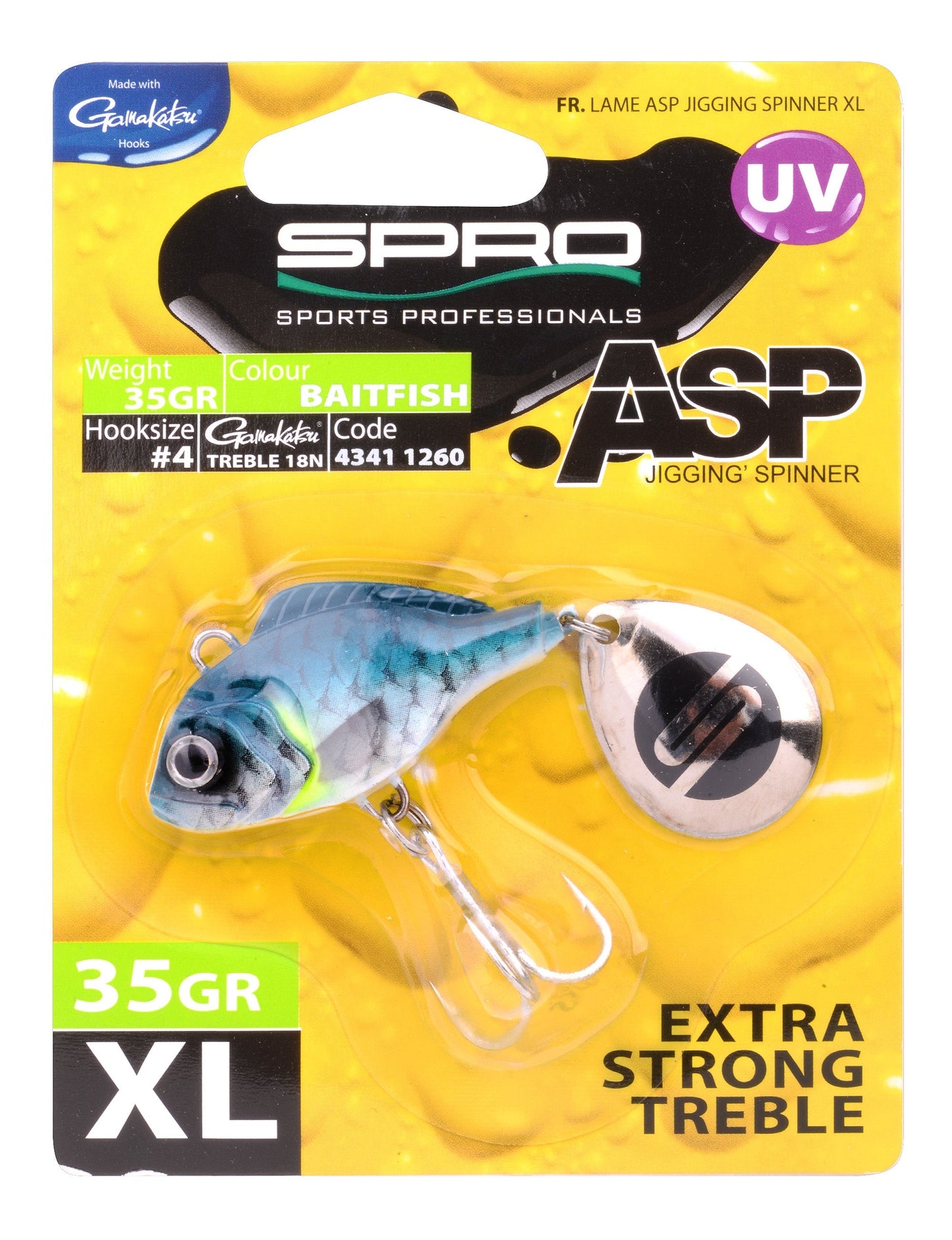 ASP Jigging Spinner XL von SPRO - Exklusiv von SPRO - Nur €11.99! Neu bei BigBaitBrothers