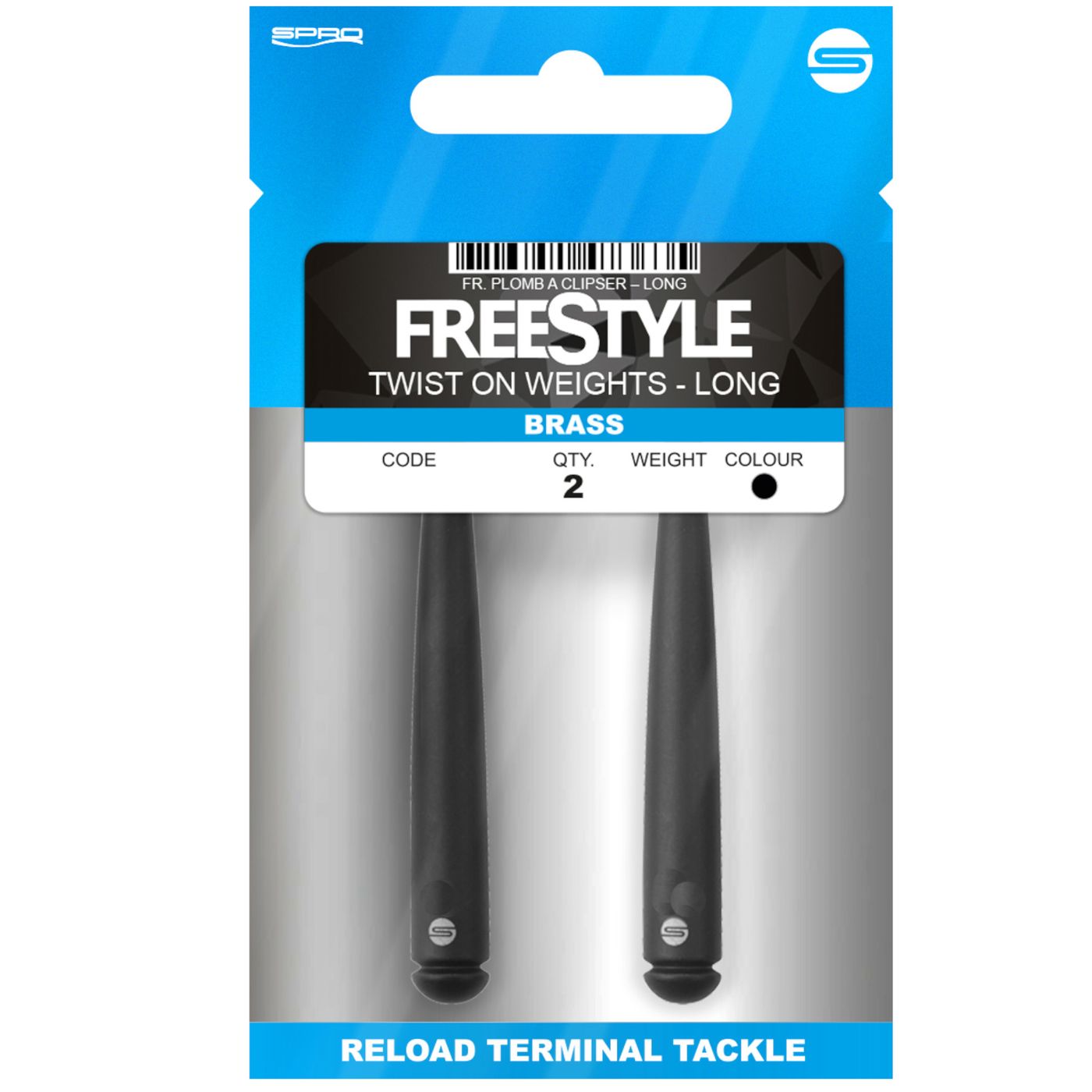 Freestyle Twist On Weights Long Brass von SPRO | 2Stk. - Exklusiv von SPRO - Nur €3.35! Neu bei BigBaitBrothers