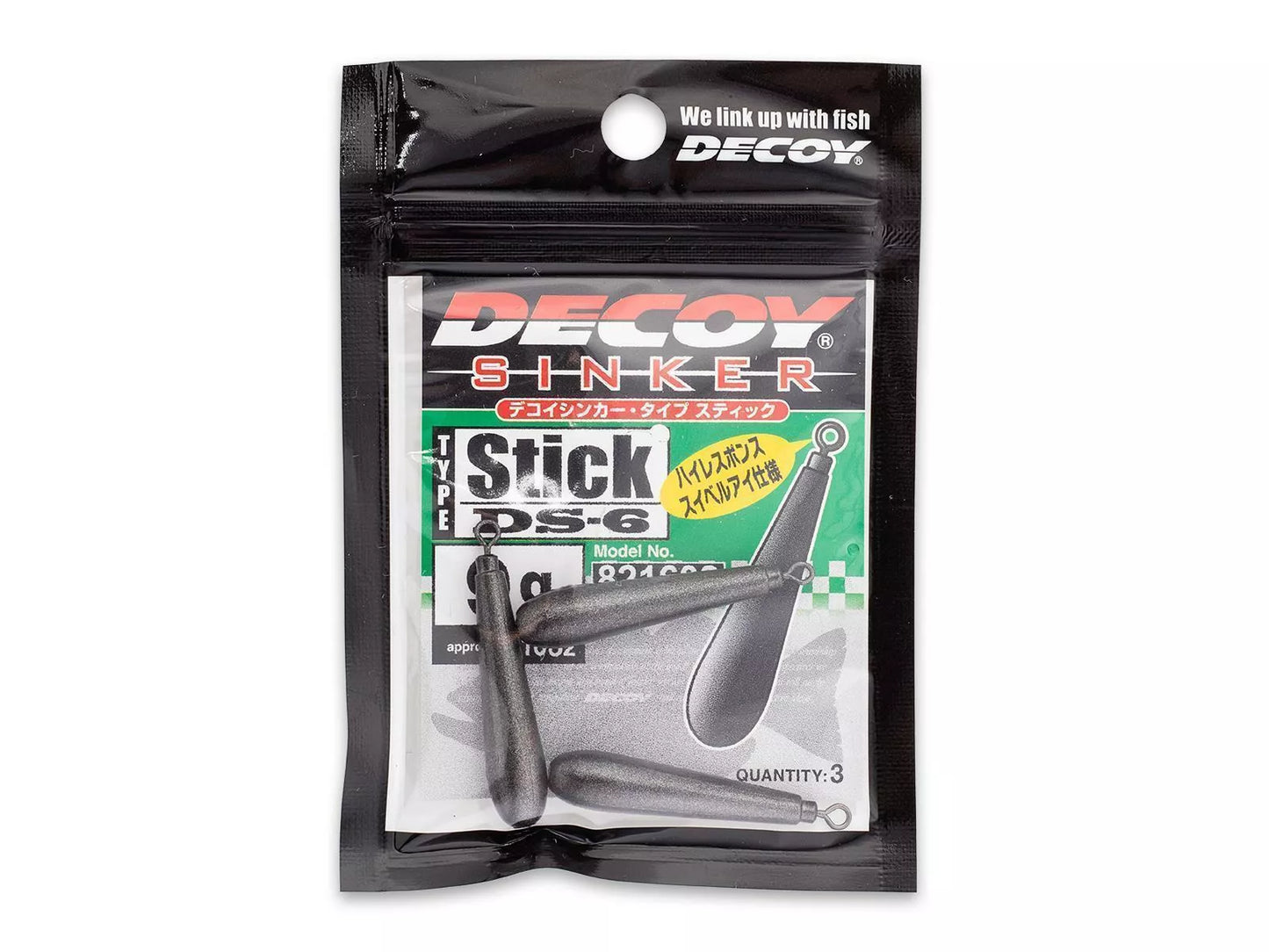 DECOY Sinker Type Stick DS-6 - Exklusiv von DECOY - Nur €4.49! Neu bei BigBaitBrothers