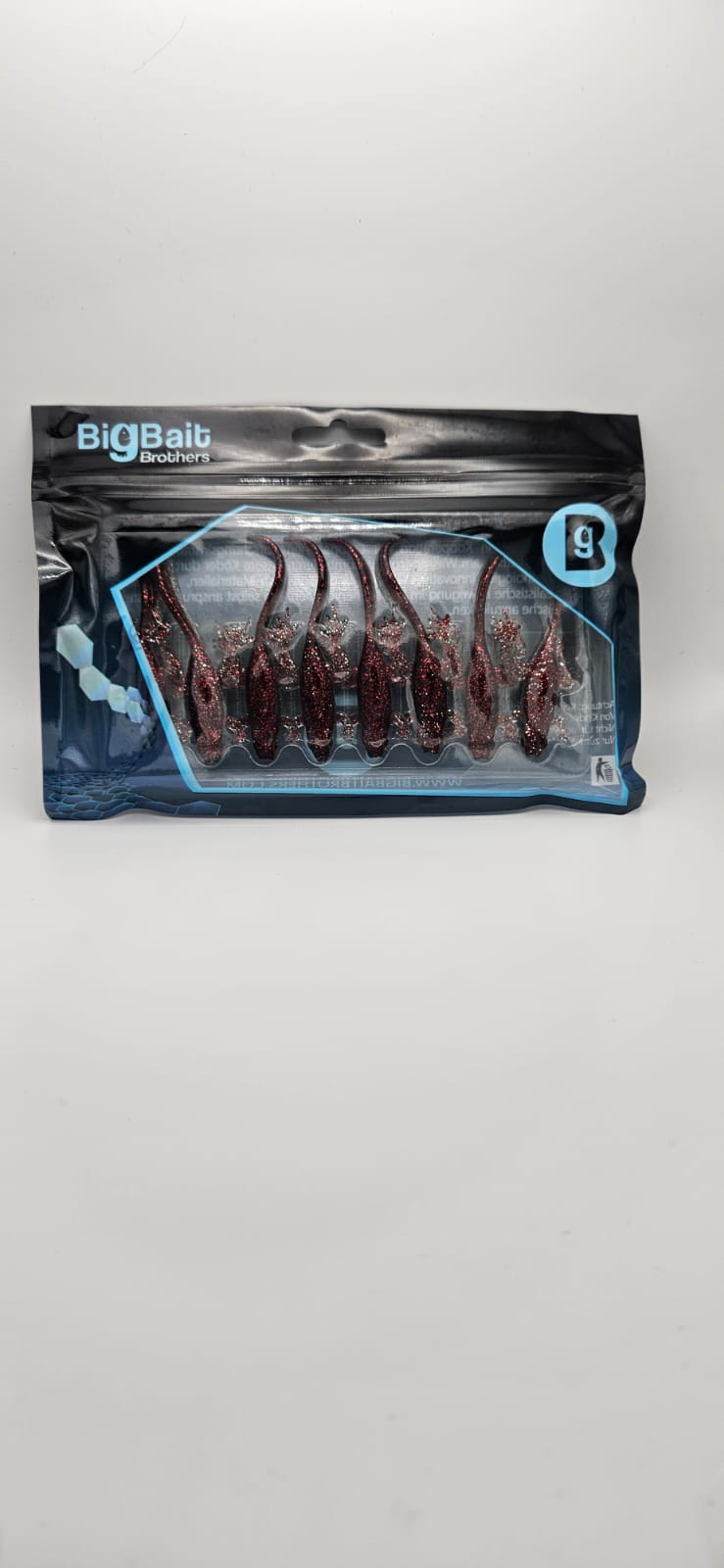 BigBaitBrothers AxoLure - 8 cm - 8 Stück pro Packung - Exklusiv von BigBaitBrothers - Nur €7.99! Neu bei BigBaitBrothers