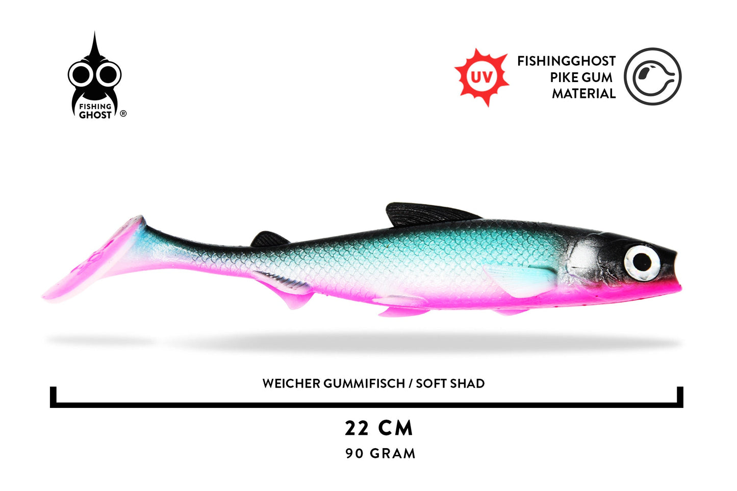 RenkyShad XL 22 cm - Exklusiv von FishingGhost - Nur €12.90! Neu bei BigBaitBrothers