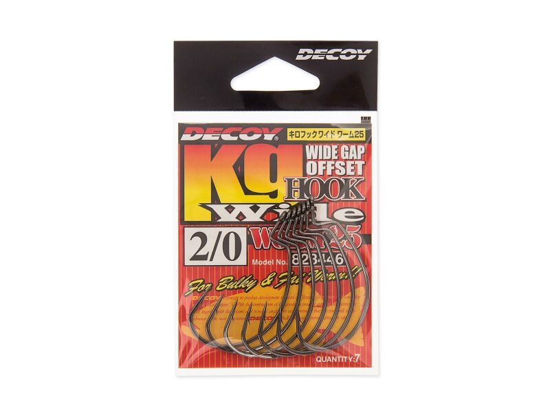 Kg Hook Wide Worm25 von DECOY - Exklusiv von DECOY - Nur €3.99! Neu bei BigBaitBrothers