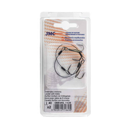 Surflon Stinger Vorfach mit Drilling von JMC - Exklusiv  von JMC - Nur €2.65! Neu bei BigBaitBrothers