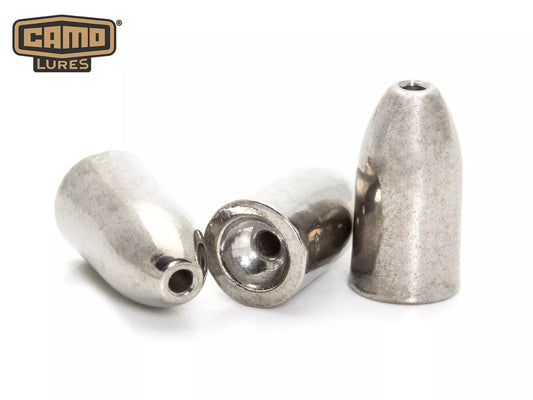 CAMO Tungsten Bullet Weight - PLAIN - Exklusiv  von CAMO Lures - Nur €5.49! Neu bei BigBaitBrothers