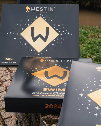 Westin Adventskalender mit Swim Glidebaits – 24 exklusive Köder für Raubfischangler - Exklusiv  von Westin - Nur €219! Neu bei BigBaitBrothers