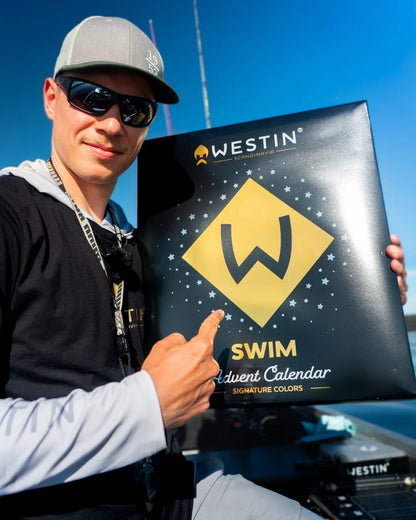 Westin Adventskalender mit Swim Glidebaits – 24 exklusive Köder für Raubfischangler - Exklusiv  von Westin - Nur €219! Neu bei BigBaitBrothers