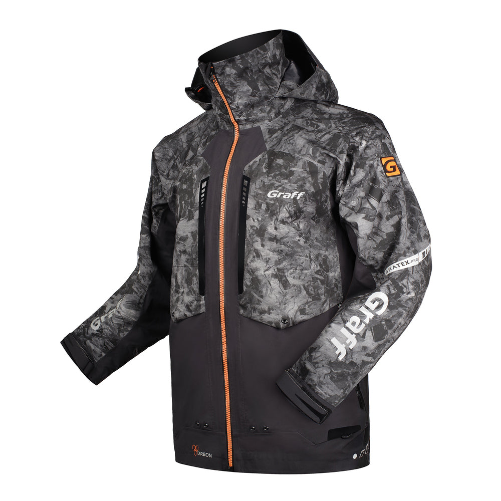 Rainproof Jacket 631-B-8 Edition 2.0 - Exklusiv V-Neck Herrenshirt von Graff - Nur €239! Neu bei BigBaitBrothers