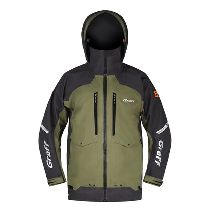 Rainproof Jacket 631-B-7 Edition 2.0 - Exklusiv V-Neck Herrenshirt von Graff - Nur €245! Neu bei BigBaitBrothers