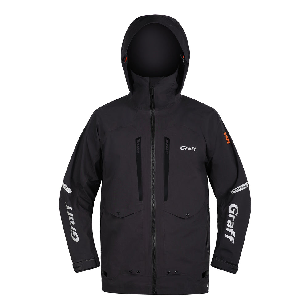 Rainproof Jacket 631-B-2 Edition 2.0 - Exklusiv V-Neck Herrenshirt von Graff - Nur €245! Neu bei BigBaitBrothers