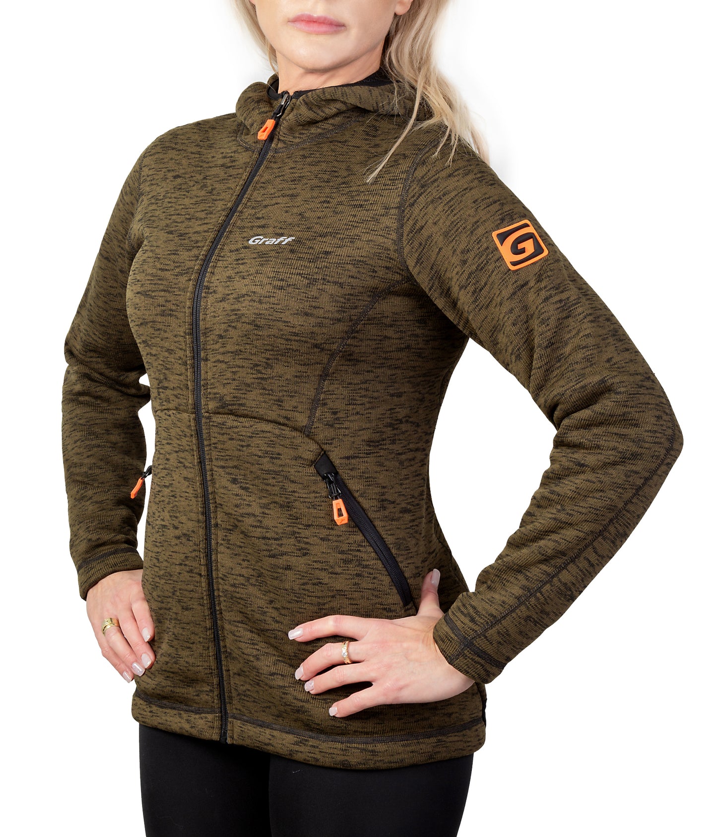 Outdoor Warm Hoodie 229-BL-D für Damen von GRAFF - Exklusiv Outdoorkleidung von Graff - Nur €76.99! Neu bei BigBaitBrothers