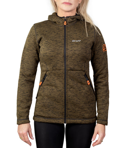 Outdoor Warm Hoodie 229-BL-D für Damen von GRAFF - Exklusiv Outdoorkleidung von Graff - Nur €76.99! Neu bei BigBaitBrothers