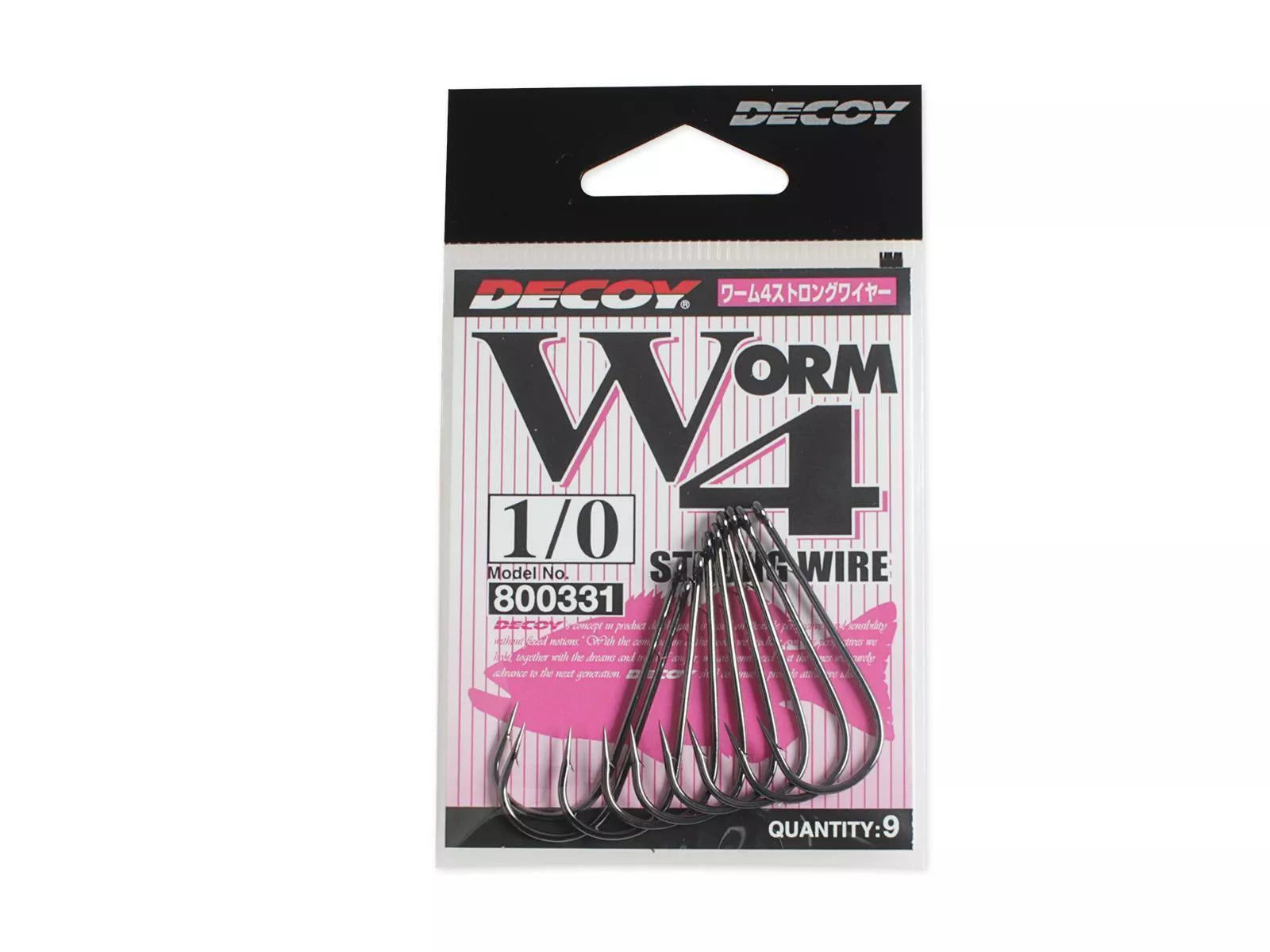 Strong Wire Hook Worm4 - Exklusiv  von DECOY - Nur €3.99! Neu bei BigBaitBrothers