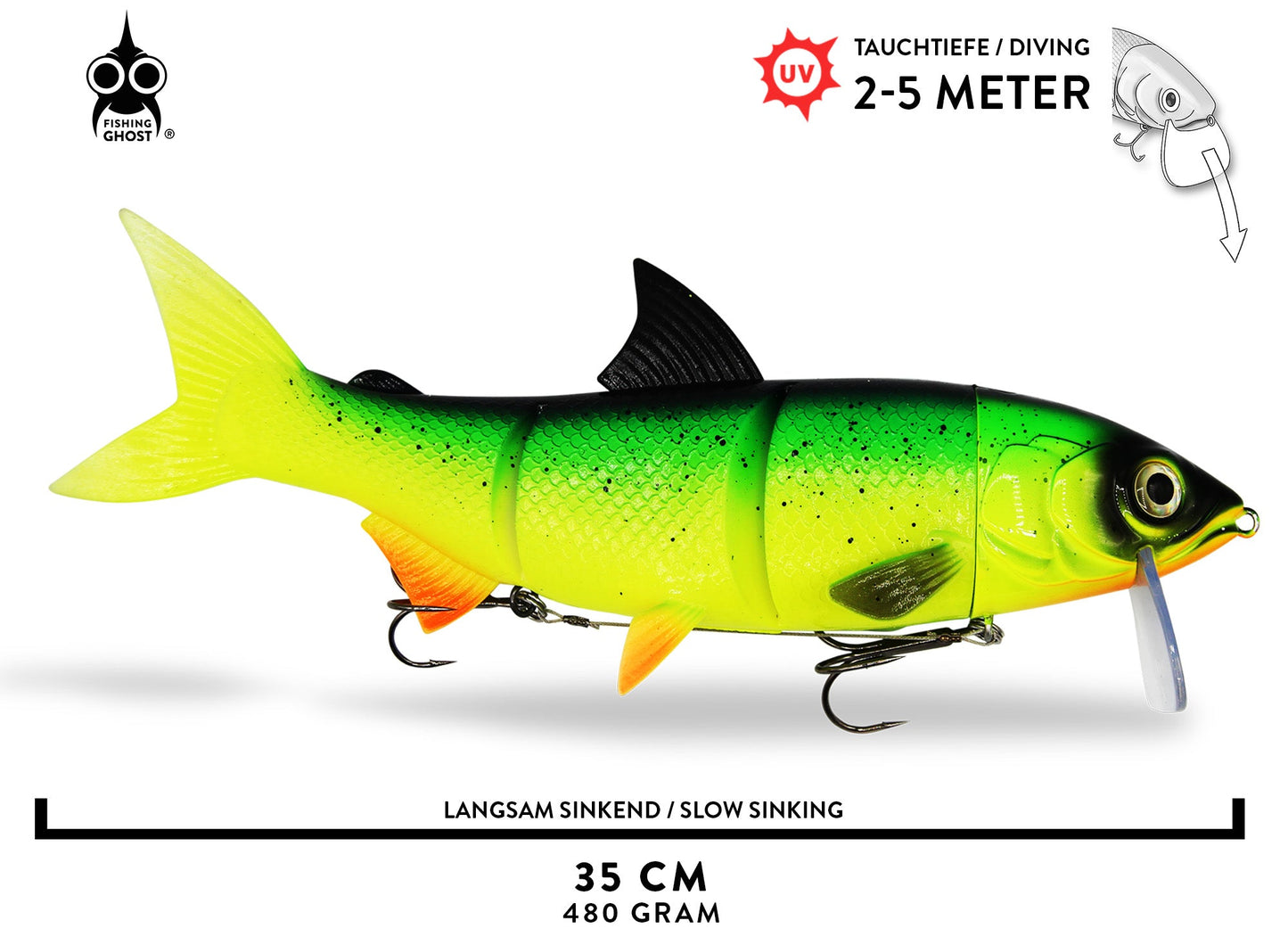 RenkyOne XL 35cm - Exklusiv  von FishingGhost - Nur €49.90! Neu bei BigBaitBrothers