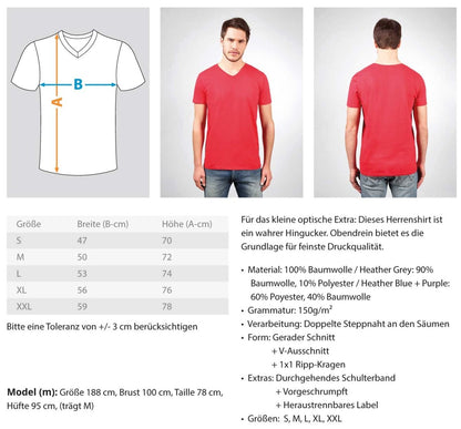 V- Neck Shirt by BigBaitBrothers (Kopie) - Exklusiv V-Neck Herrenshirt von Graff - Nur €24.95! Neu bei BigBaitBrothers